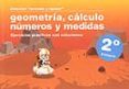 GEOMETRIA, CALCULO, NUMEROS Y MEDIDAS (2 PRIMARIA): EJERCICIOS P RACTICOS CON SOLUCIONES di VV.AA. 