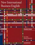 NEW INTERNATIONAL BUSINESS ENGLISH UPDATED EDITION STUDENT S BOOK WITH BONUS EXTRA BEC VANTAGE PREPARATION CD-ROM di JONES, LEO 