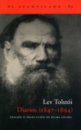 DIARIOS (1847-1894) de TOLSTOI, LEON 