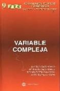 VARIABLE COMPLEJA de GALAN GARCIA, JOSE LUIS 
