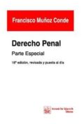 DERECHO PENAL PARTE ESPECIAL (18 ED.) de MUOZ CONDE, FRANCISCO 