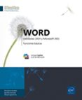Word (Versiones 2024 Y Microsoft 365). Funciones Básicas Por Vv.Aa., Tapa Blanda