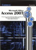 CONOCE ACCESS 2007 de GONZALEZ BARBERO, MANUELA  SANCHEZ BOTE, FRANCISCO JAVIER 