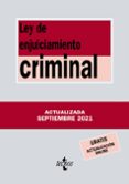 LEY DE ENJUICIAMIENTO CRIMINAL di VV.AA. 