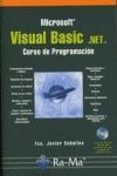 VISUAL BASIC.NET: CURSO DE PROGRAMACION de CEBALLOS SIERRA, FRANCISCO JAVIER 
