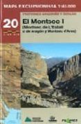 MAPA EXCURSIONISTA EL MONTSEC 1 di VV.AA. 