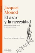 EL AZAR Y LA NECESIDAD di MONOD, JACQUES 