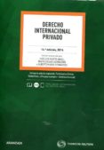 ARANZADI: DERECHO INTERNACIONAL PRIVADO (14 ED.) di IRIARTE ANGEL, JOSE LUIS 