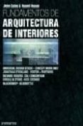 FUNDAMENTOS DE ARQUITECTURA DE INTERIORES di COLES, JOHN 