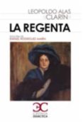 LA REGENTA de ALAS CLARIN, LEOPOLDO 