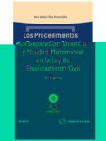PROCEDIMIENTO DE SEPARACION, NULIDAD Y DIVORCIO (5 ED.) de ILLAN FERNANDEZ, JOSE MARIA 