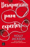 DESAPARICIN PARA EXPERTOS de JACKSON, HOLLY 