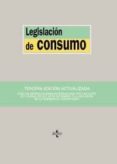 LEGISLACION DE CONSUMO (3 ED.) di PARRA LUCAN, MARIA ANGELES 