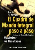 EL CUADRO DE MANDO INTEGRAL PASO A PASO di NIVEN, PAUL 