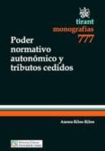 PODER NORMATIVO AUTONOMICO Y TRIBUTOS CEDIDOS de RIBES RIBES, AURORA 