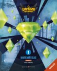 MATEMTICAS 1 EDUCACION PRIMARIA CUADRCULA LA LEYENDA DEL LEGAD O ED 2019 ANDALUCIA di VV.AA. 