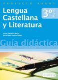 Portada de Lengua Castellana y Literatura 3.º ESO. Guía Didáctica