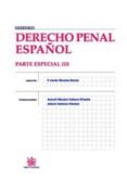 DERECHO PENAL ESPAOL. PARTE ESPECIAL II de ALVAREZ GARCIA, FRANCISCO JAVIER 