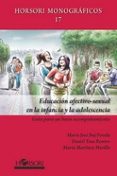 EDUCACION AFECTIVO-SEXUAL EN LA INFANCIA Y LA ADOLESCENCIA di VV.AA