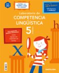 Portada de LABORATORIO DE COMPETENCIA LINGÜÍSTICA 3D 5 PRIMARIA
