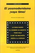 EL POSMODERNISMO, VAYA TIMO! de ANDRADE, GABRIEL 