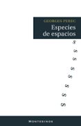ESPECIES DE ESPACIOS (MONTESINOS) de PEREC, GEORGES 
