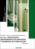 MF1155_1: INSTALACIN Y MANTENIMIENTO DE SANITARIOS Y ELEMENTOS D E CLIMATIZACION di PAY BANEGAS, PASCUAL 