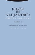 FILON DE ALEJANDRIA: OBRAS COMPLETAS (VOL. III) de ALEJANDRIA, FILON DE 