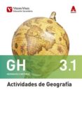 GEOGRAFIA E HISTORIA 3 ESO CUADERNO ACTIVIDADES. AULA 3D di VV.AA. 