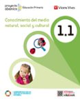 Portada de CONOCIMIENTO DEL MEDIO 1 TRIM+ACT BIENV (ABANICO)