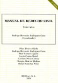 MANUAL DE DERECHO CIVIL : CONTRATOS de BERCOVITZ RODRIGUEZ-CANO, RODRIGO 