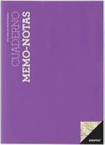 CUADERNO MEMO-NOTAS di VV.AA. 