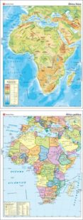 MAPAS MURALES N 40: AFRICA FISICA-POLITICA di VV.AA. 
