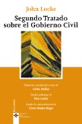 SEGUNDO TRATADO SOBRE EL GOBIERNO CIVIL: UN ENSAYO ACERCA DEL VER DADERO ORIGEN, ALCANCE Y FIN DEL GOBIERNO CIVIL de LOCKE, JOHN 