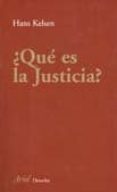 QUE ES JUSTICIA? de KELSEN, HANS 