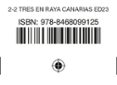 Portada de Tres en Raya Pauta Canarias 2 2º Educacion Primaria