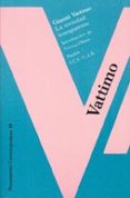 LA SOCIEDAD TRANSPARENTE de VATTIMO, GIANNI 