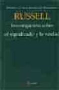 INVESTIGACION SOBRE EL SIGNIFICADO Y LA VERDAD de RUSSELL, BERTRAND 