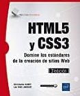 HTML5 Y CSS3: DOMINE LOS ESTANDARES DE LA CREACION DE SITIOS WEB (3 ED.) de AUBRY, CHRISTOPHE  LANCKER, LUC VAN 