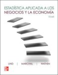 ESTADISTICA APLICADA A LOS NEGOCIOS Y LA ECONOMIA (15 ED.) di LIND, DOUGLAS 