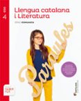 Portada de Llengua I Literatura Catalana 4º Educacion Secundaria Comunica Saber F