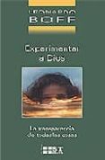 EXPERIMENTAR A DIOS: LA TRANSPARENCIA DE TODAS LAS COSAS de BOFF, LEONARDO 