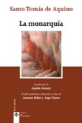 LA MONARQUIA (4 ED.) de AQUINO, TOMAS DE 