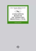 CONCEPTOS BASICOS DE DERECHO PROCESAL CIVIL (5 ED) de ROBLES GARZON, JUAN ANTONIO 