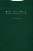ACOTACIONES HERMENEUTICAS di GADAMER, HANS-GEORG 