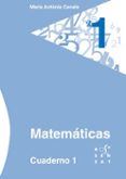 Portada de Matemáticas. Cuaderno 1