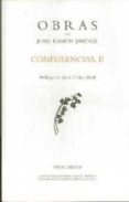 CONFERENCIAS II de JIMENEZ, JUAN RAMON 