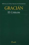 EL CRITICON de GRACIAN, BALTASAR 