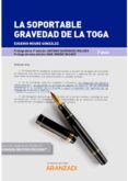 SOPORTABLE GRAVEDAD DE LA TOGA de MOURE GONZALEZ, EUGENIO 