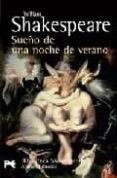 SUEO DE UNA NOCHE DE VERANO de SHAKESPEARE, WILLIAM 